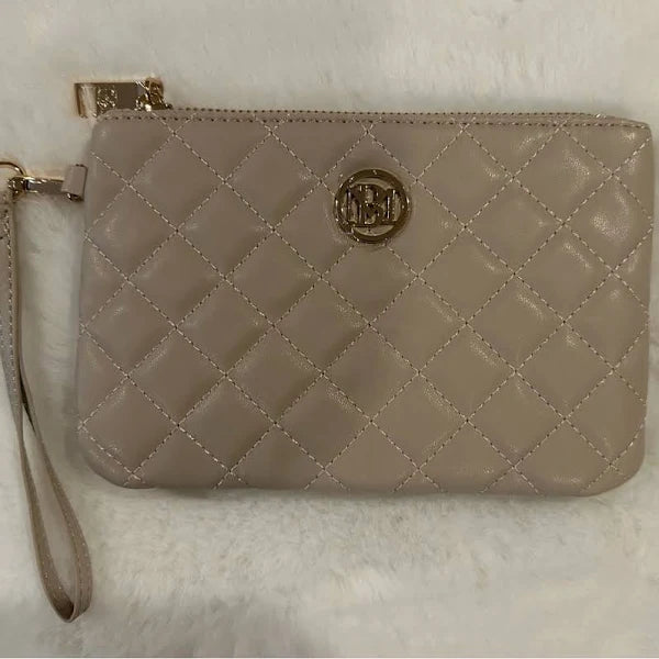 Studio Badgley Mischka Quilted Clutch