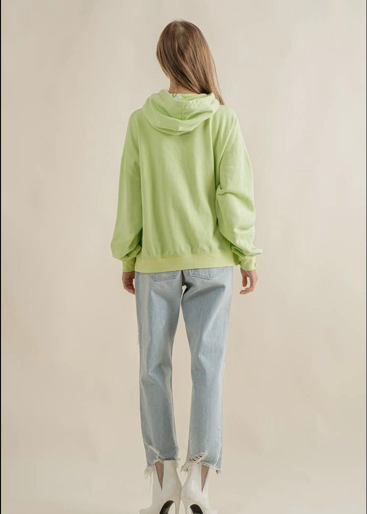 French Terry Pullover Hoodie
