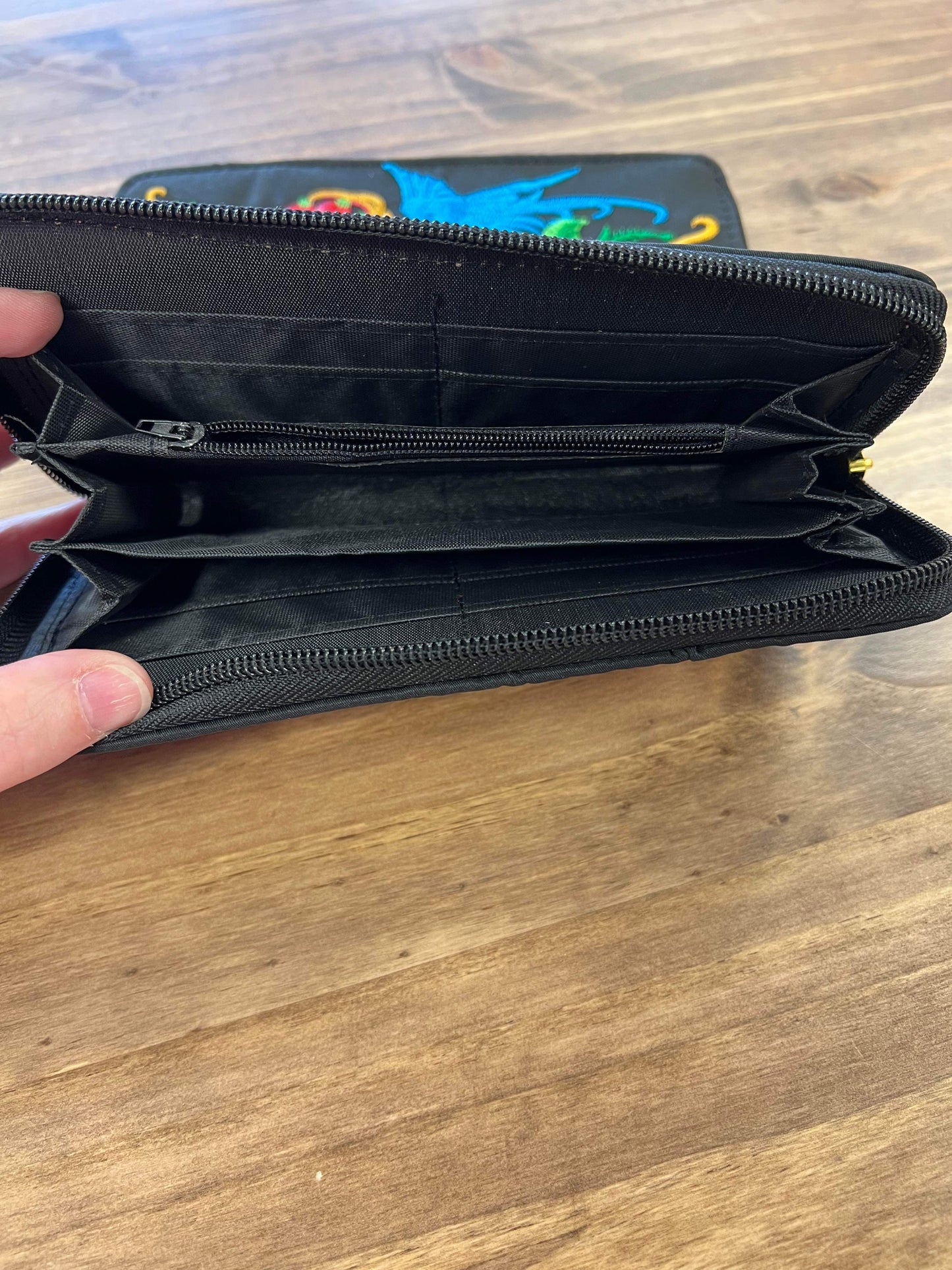 Embroidered Wallet