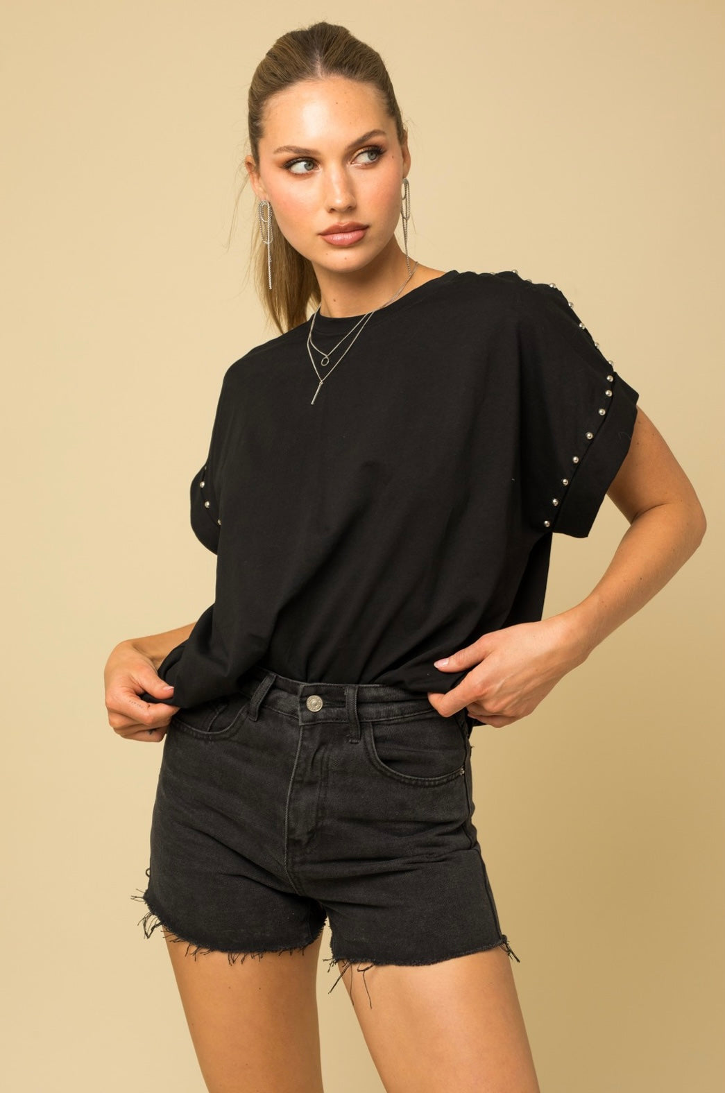 Stud Detail Shirt