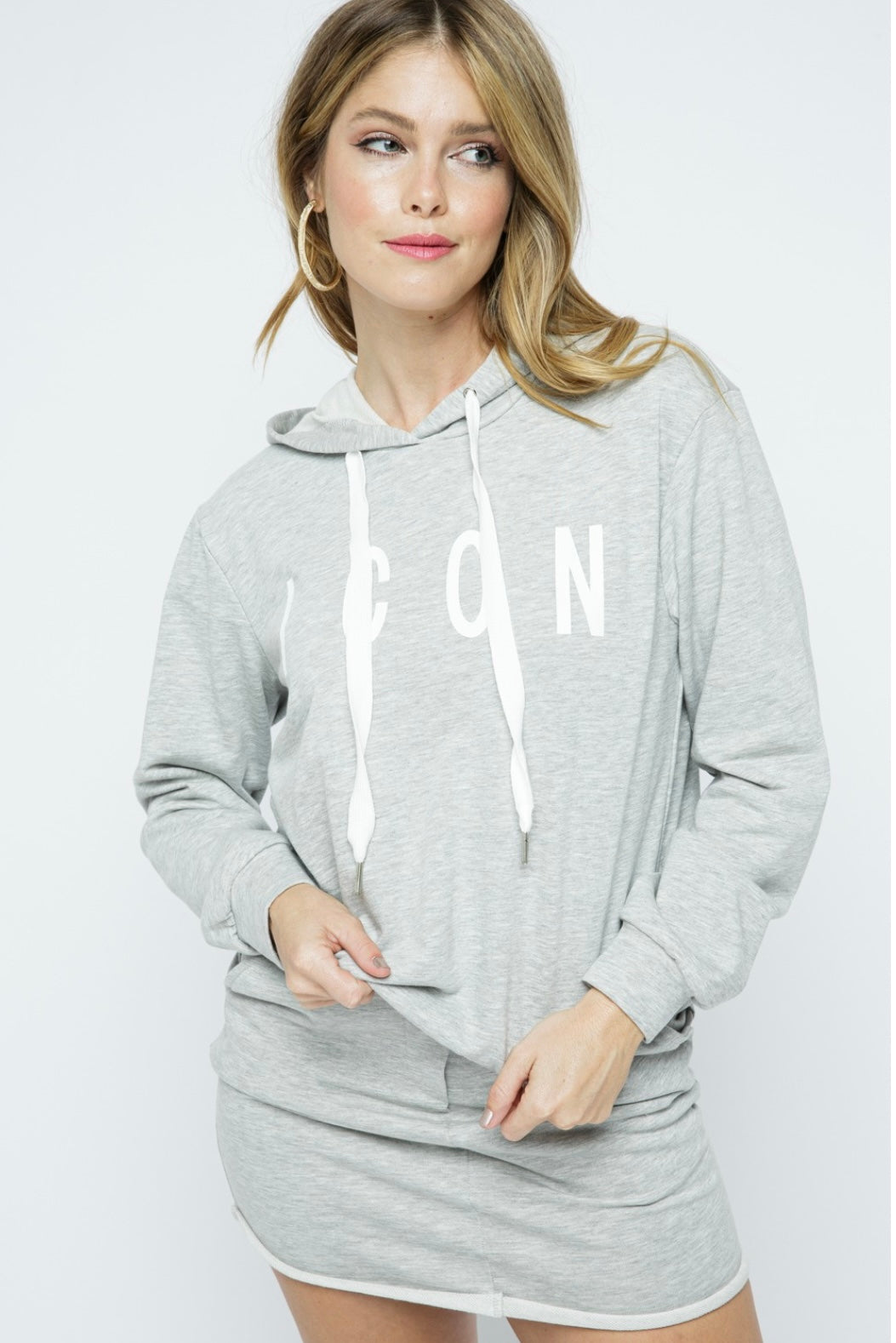 Active Skirt With Hoodie