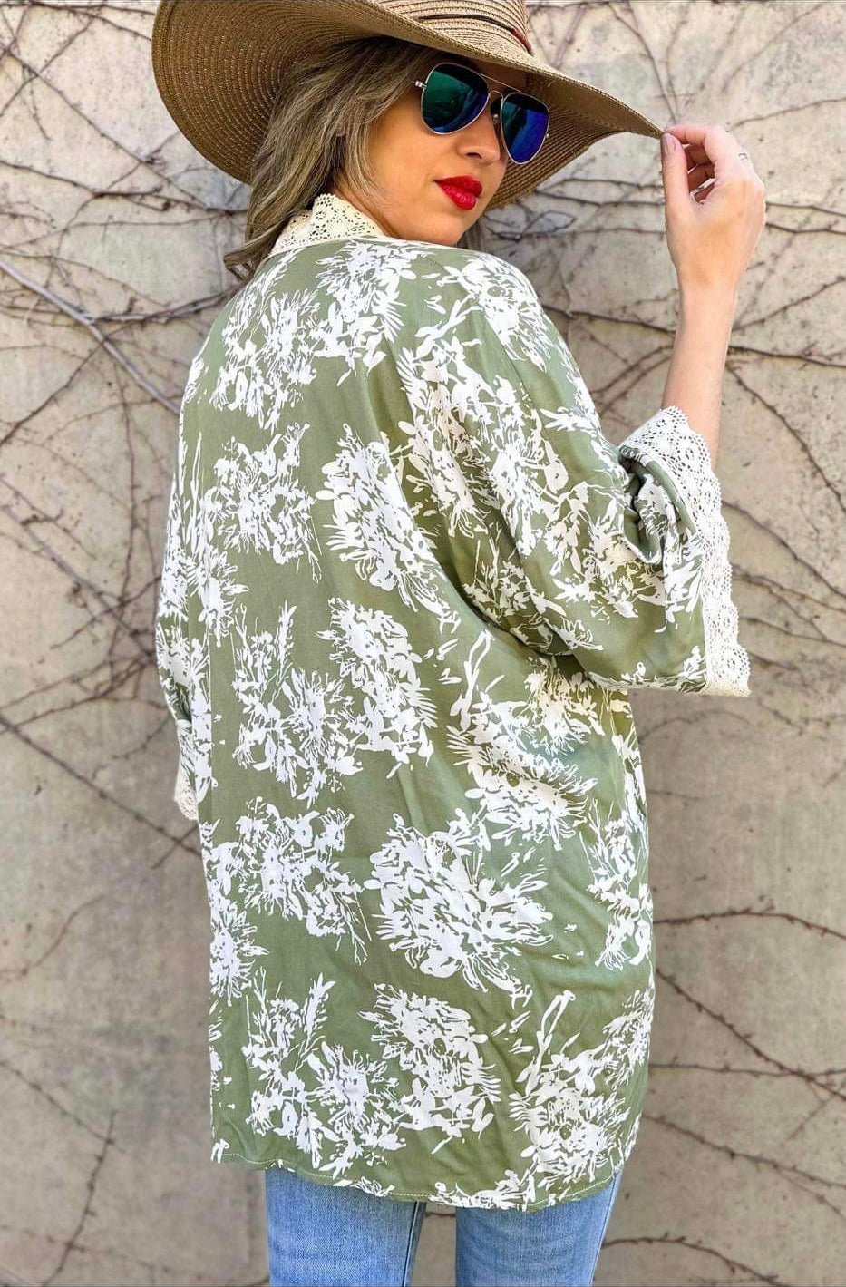 Lace Kimono Cardigan