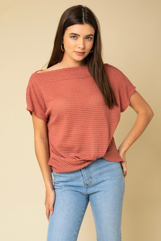 Boat Neck Top