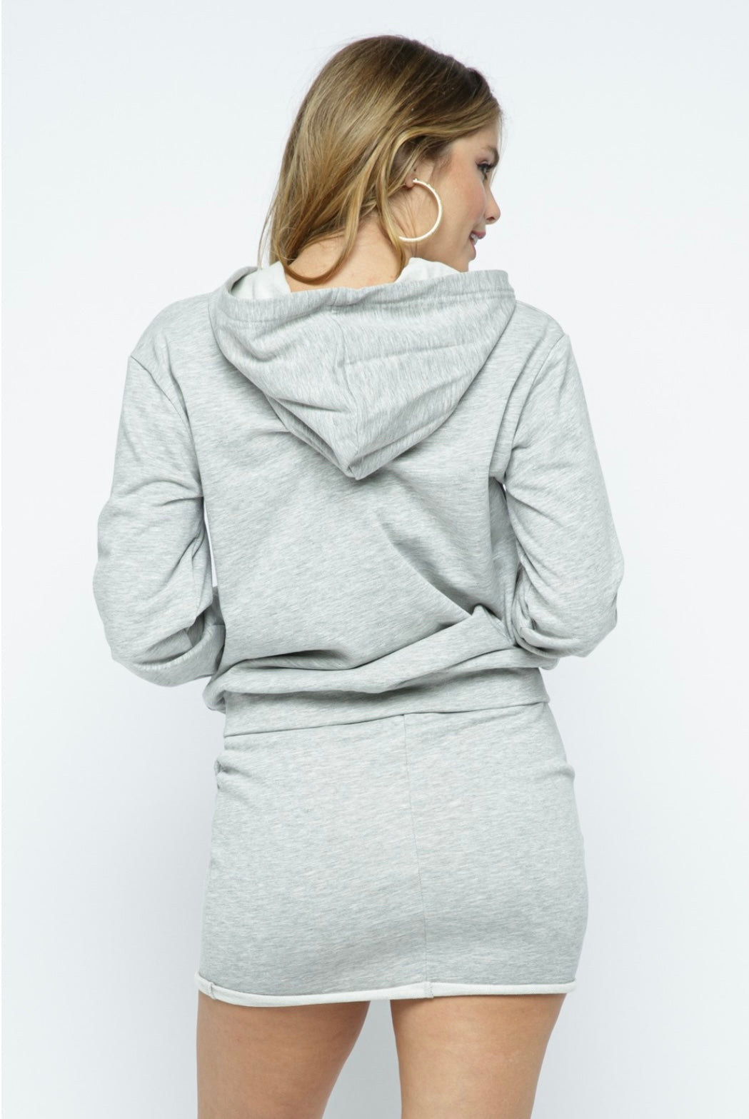 Active Skirt With Hoodie