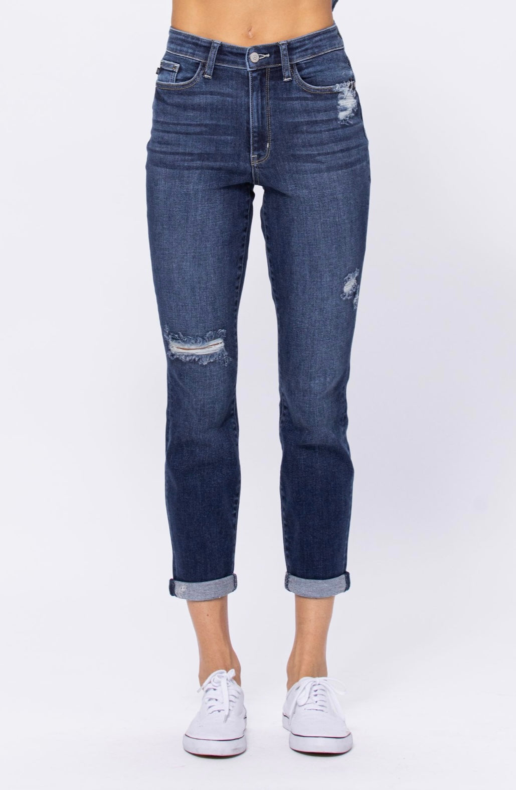 Judy Blue Boyfriend Plus Jeans