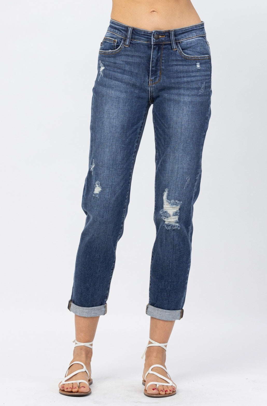 Judy Blue Midrise Slim Fit Jeans