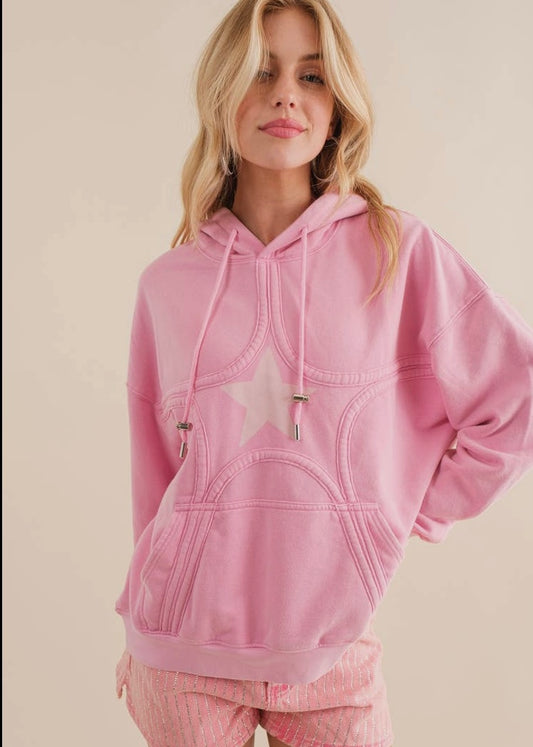 French Terry Pullover Hoodie