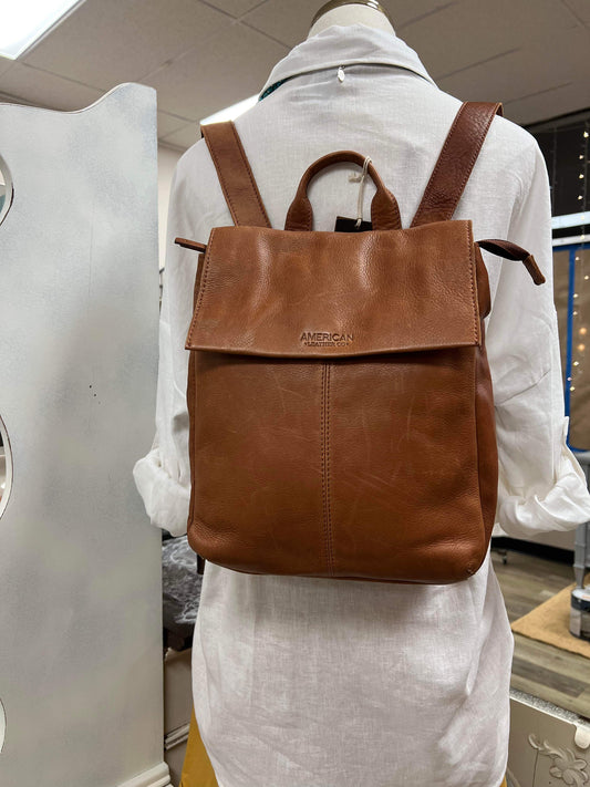 American Leather Backpack/ Purse